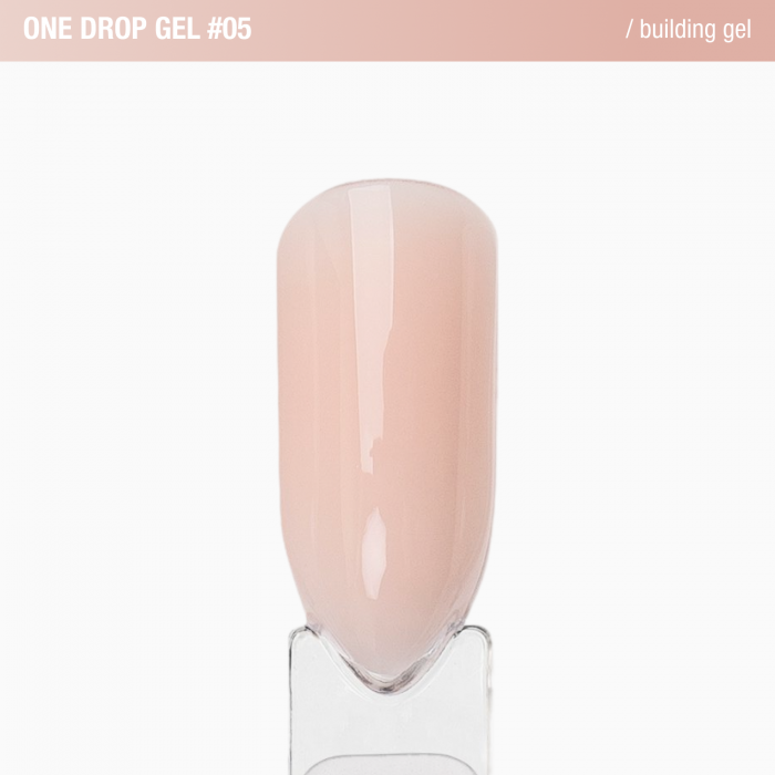 густий гель для нарощування нігтів one Drop Gel 