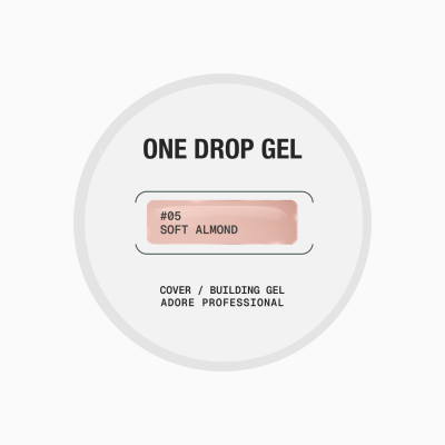 густий гель для нарощування нігтів one Drop Gel 