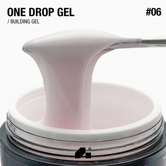 густий гель для нарощування нігтів one Drop Gel 