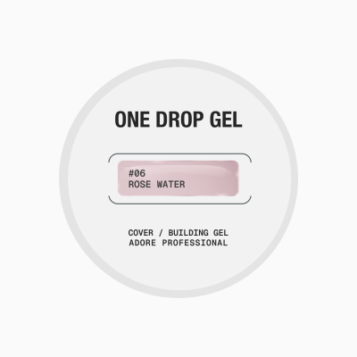 густий гель для нарощування нігтів one Drop Gel 