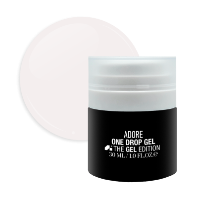 густий гель для нарощування нігтів ADORE PROFESSIONAL one Drop Gel 30г №06 - rose water густий гель для нарощування нігтів ADORE PROFESSIONAL one Drop Gel 30г №06 - rose water