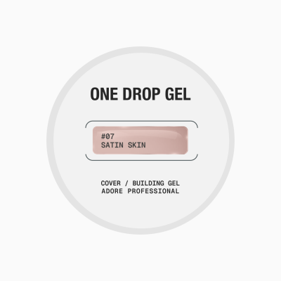 густий гель для нарощування нігтів one Drop Gel 