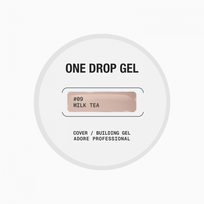 густий гель для нарощування нігтів one Drop Gel 