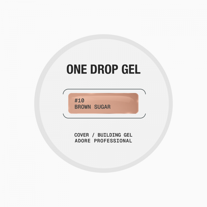 густий гель для нарощування нігтів one Drop Gel 