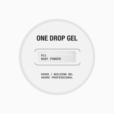 густий гель для нарощування нігтів one Drop Gel 