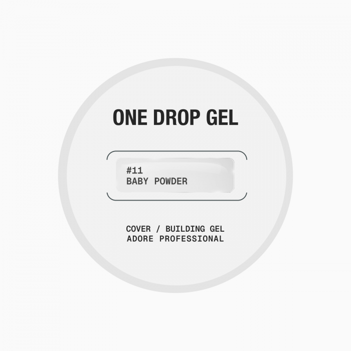 густий гель для нарощування нігтів one Drop Gel 