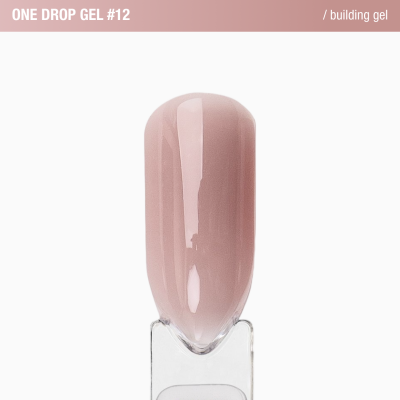 густий  гель для нарощування нігтів one Drop Gel 