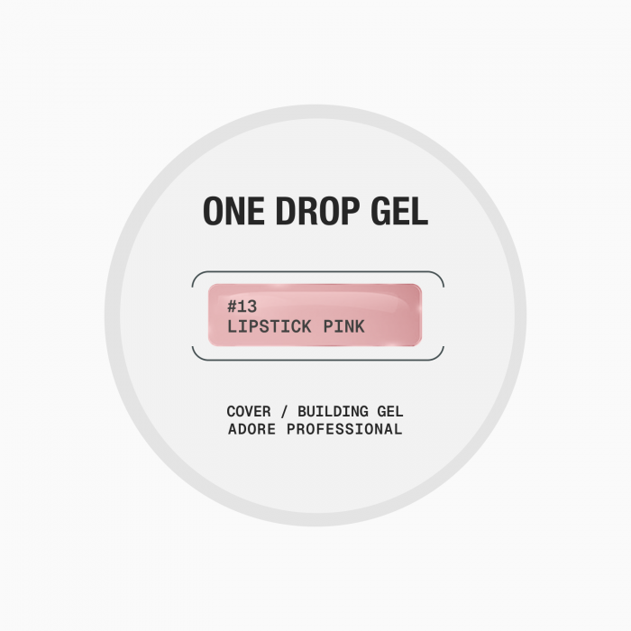 густий гель для нарощування нігтів one Drop Gel 