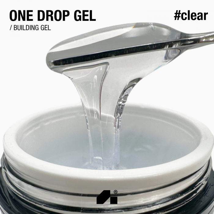 густий гель для нарощування нігтів one Drop Gel 
