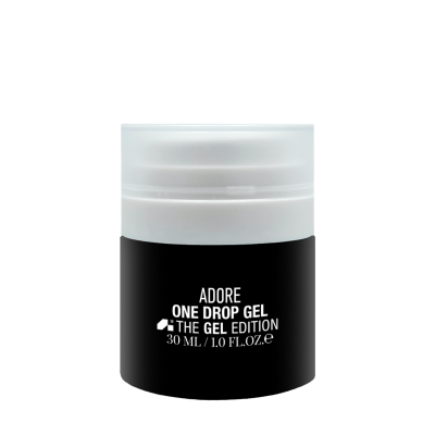 густий гель для нарощування нігтів ADORE PROFESSIONAL one Drop Gel 30г - clear
