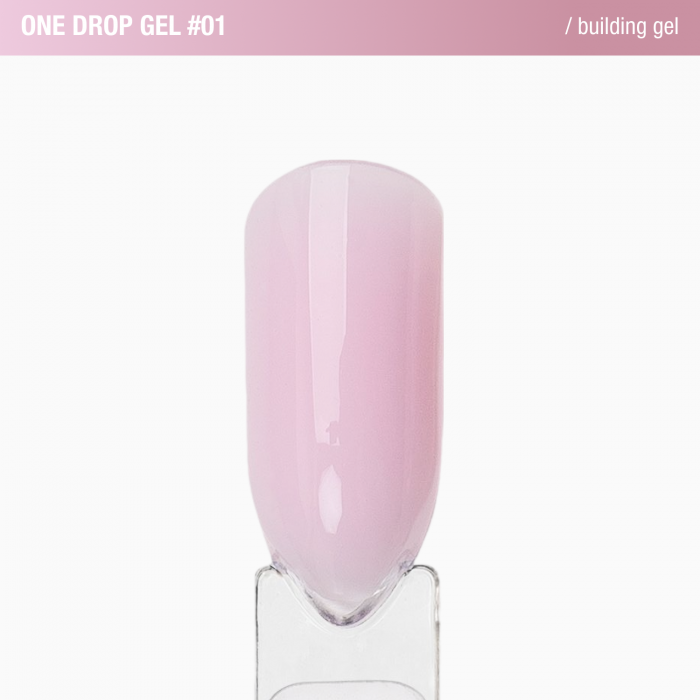 густий гель для нарощування нігтів (рефіл) one Drop Gel