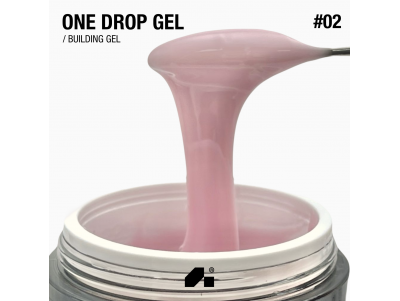 густий гель для нарощування нігтів (рефіл) one Drop Gel