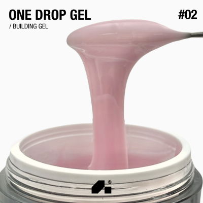 густий гель для нарощування нігтів (рефіл) one Drop Gel