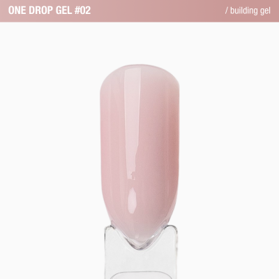 густий гель для нарощування нігтів (рефіл) one Drop Gel