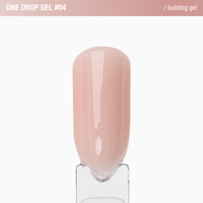 густий гель для нарощування нігтів (рефіл) one Drop Gel