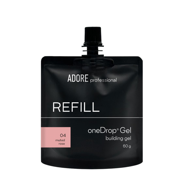 густий гель для нарощування нігтів (рефіл) one Drop Gel