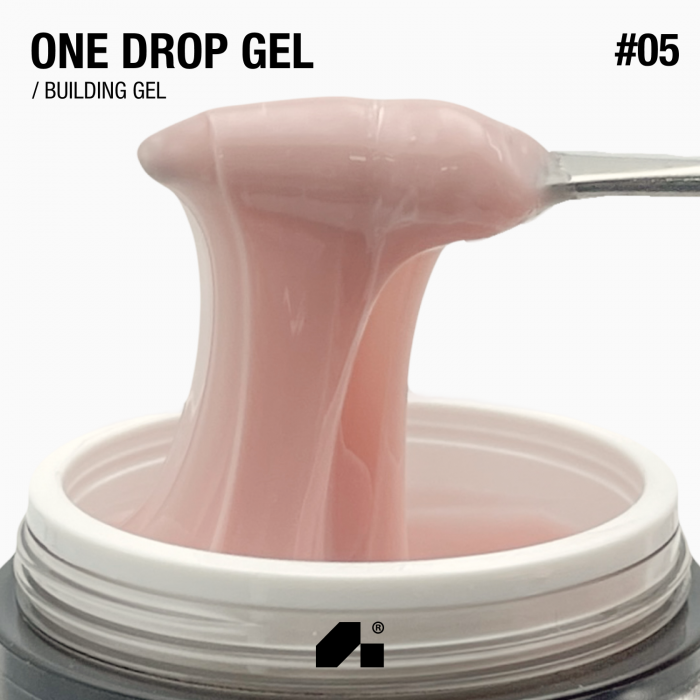 густий гель для нарощування нігтів (рефіл) one Drop Gel