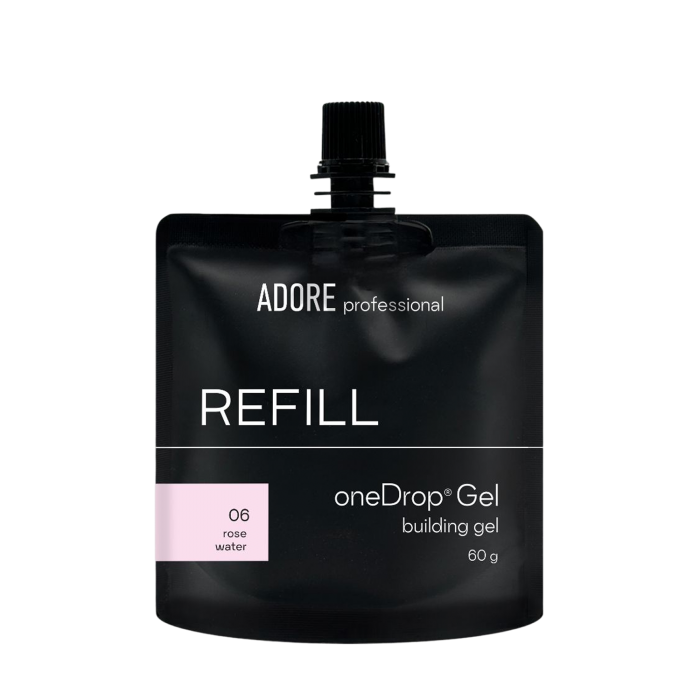 густий гель для нарощування нігтів (рефіл) one Drop Gel