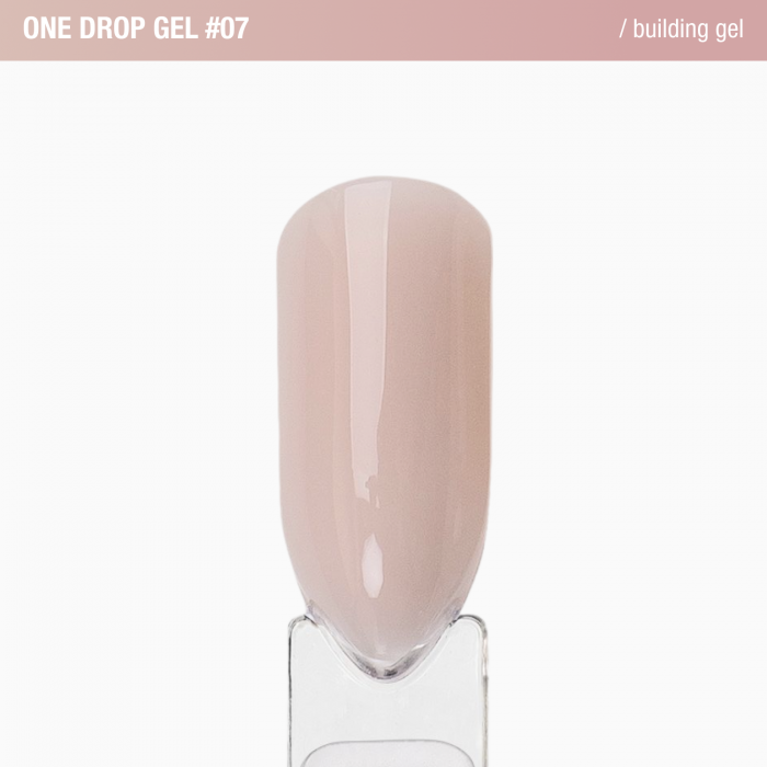 густий гель для нарощування нігтів (рефіл) one Drop Gel