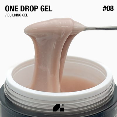 густий гель для нарощування нігтів (рефіл) one Drop Gel