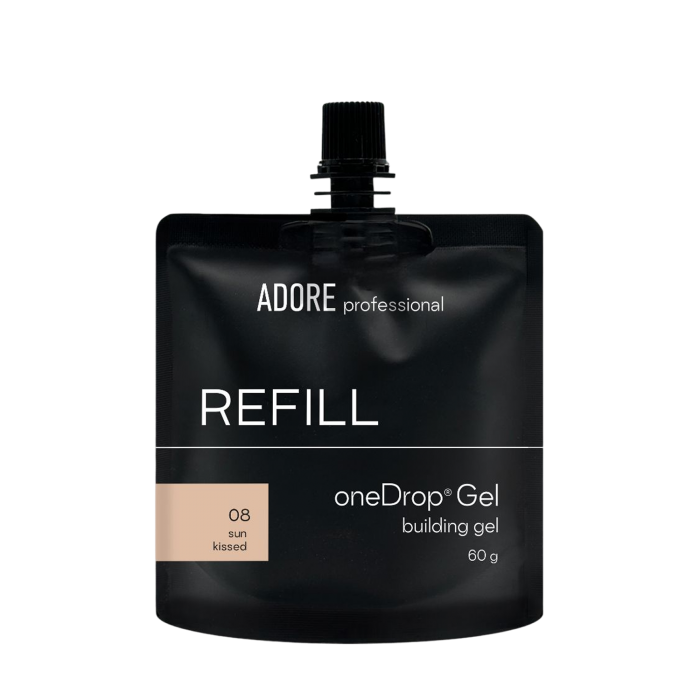 густий гель для нарощування нігтів (рефіл) one Drop Gel