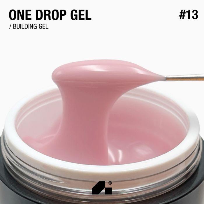 густий гель для нарощування нігтів (рефіл) one Drop Gel
