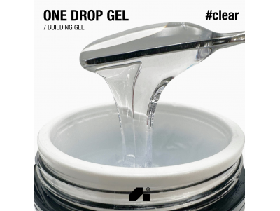 густий гель для нарощування нігтів (рефіл) one Drop Gel 