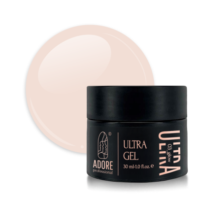 кольоровий гель для моделювання нігтів ULTRA GEL 30г №03 – ultraglow