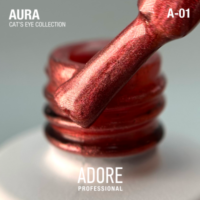 гель-лак “котяче око” Aura 