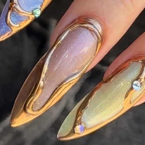 гель-лак “котяче око” Aura 