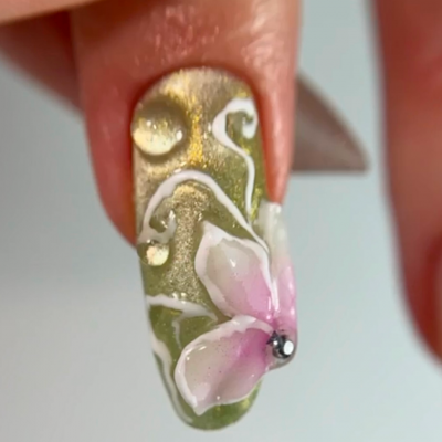 гель-лак “котяче око” Aura 