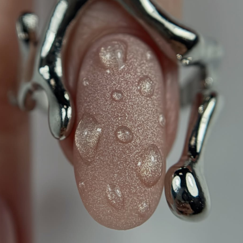 гель-лак "котяче око" Nude