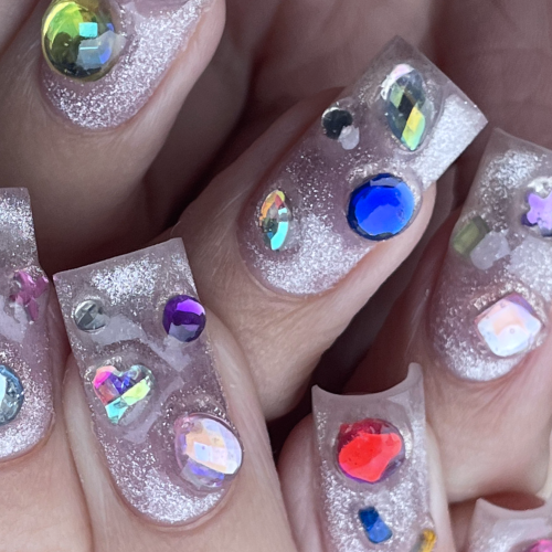 гель-лак "котяче око" Crystal Flash