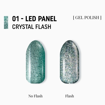 гель-лак "котяче око" Crystal Flash