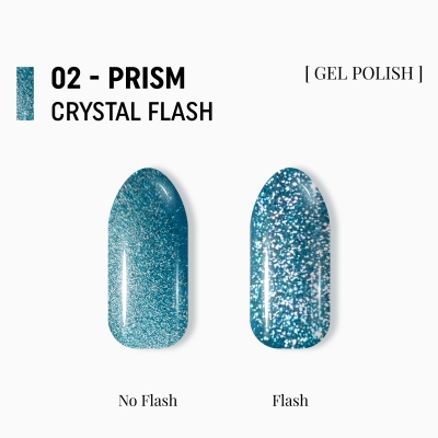 гель-лак "котяче око" Crystal Flash