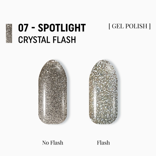 гель-лак "котяче око" Crystal Flash