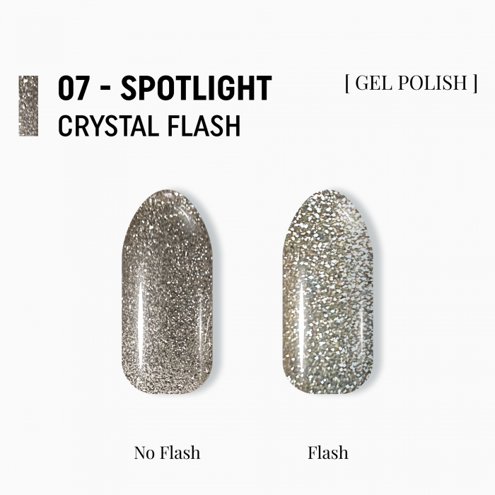 гель-лак "котяче око" Crystal Flash