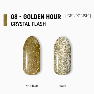 гель-лак "котяче око" Crystal Flash