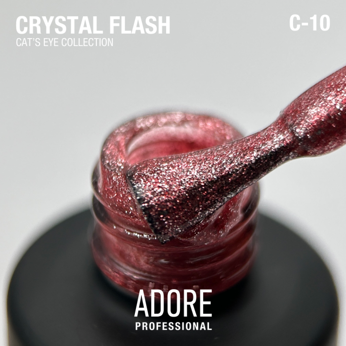 гель-лак "котяче око" Crystal Flash