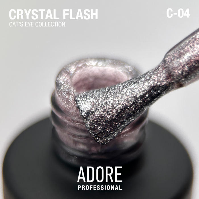 гель-лак "котяче око" Crystal Flash