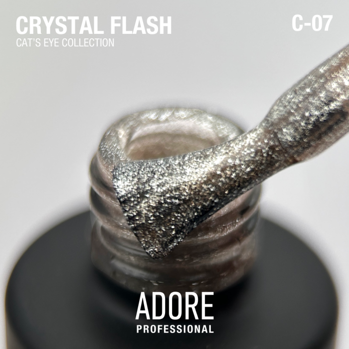 гель-лак "котяче око" Crystal Flash