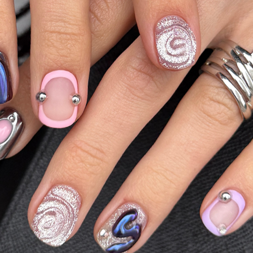 гель-лак "котяче око" Crystal Flash