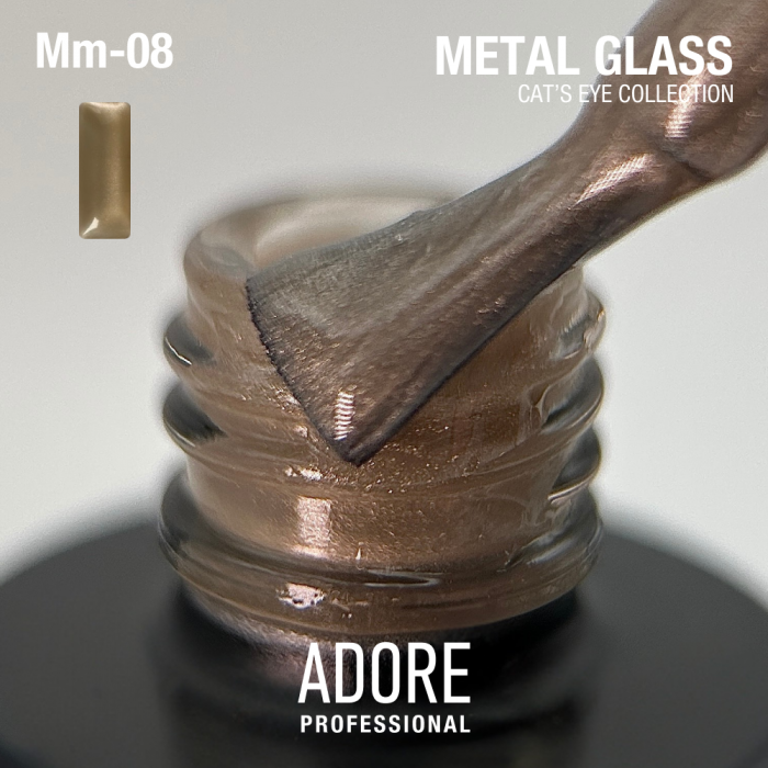 гель-лак  "котяче око" Metal Glass