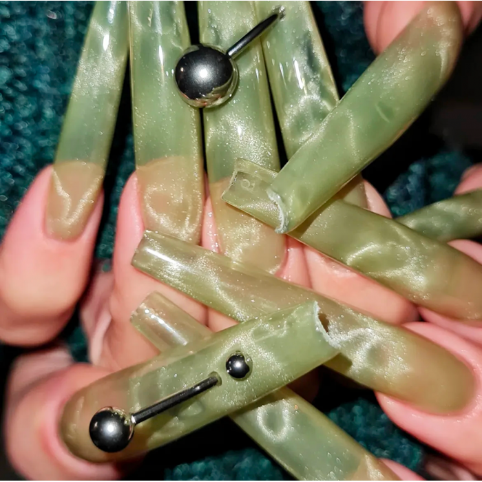 гель-лак  "котяче око" Metal Glass
