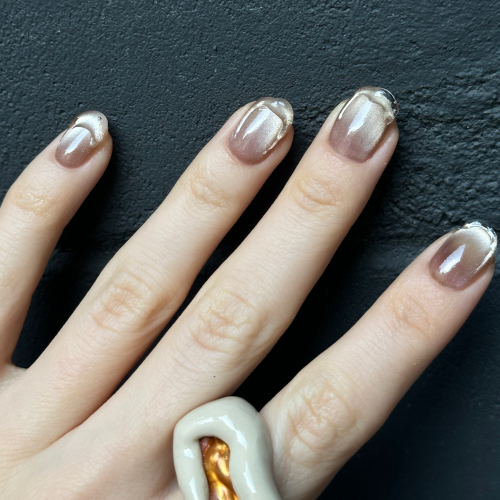 гель-лак "котяче око" Metal Glass