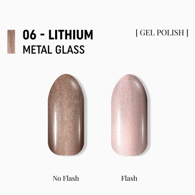 гель-лак  "котяче око" Metal Glass