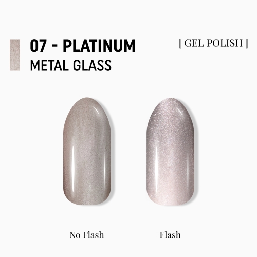 гель-лак "котяче око" Metal Glass