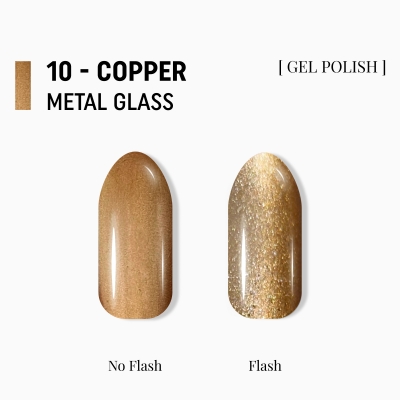 гель-лак "котяче око" Metal Glass