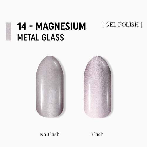 гель-лак "котяче око" Metal Glass