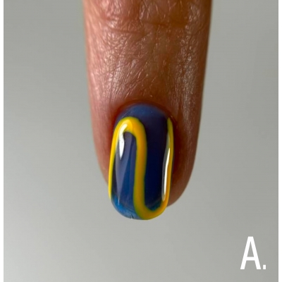 вітражний гель-лак Marble glass